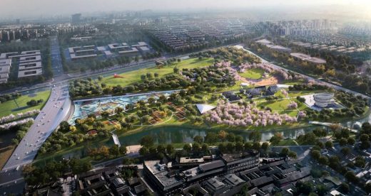 Yangliuqing National Grand Canal Culture Park by Kenya HARA X LIU Yichun