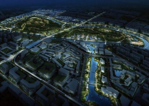 Yangliuqing National Grand Canal Culture Park design by Wang Xiangrong