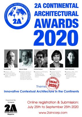 2A Continental Architectural Awards 2020