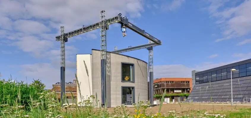 3D-printed model home, Kamp C Westerlo