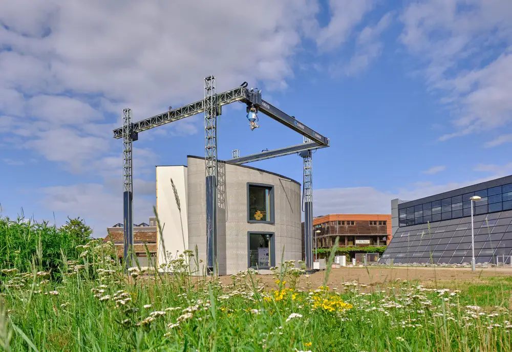 3D-printed model home, Kamp C Westerlo