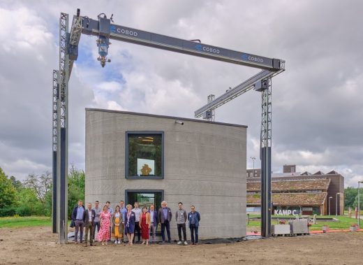 3D-printed model home, Kamp C Westerlo