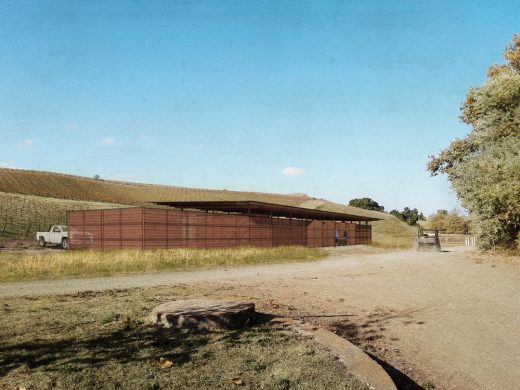 Alma Rosa Winery Buildings California