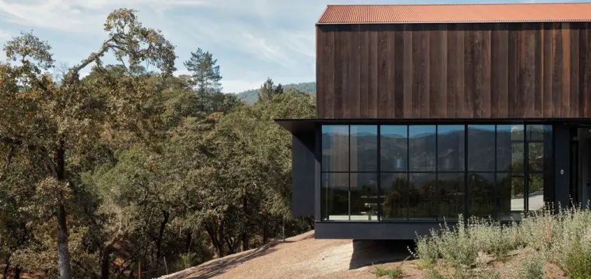 Big Barn in Glen Ellen, California