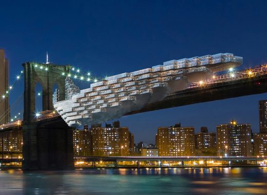 Brooklyn Bridge Competition Entry Design by Daniel Gillen