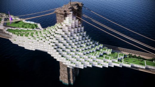 Van Alen Institute Reimagining Brooklyn Bridge Competition proposal