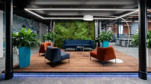 Clariant Shared Service Center Łódź Monopolis interior design