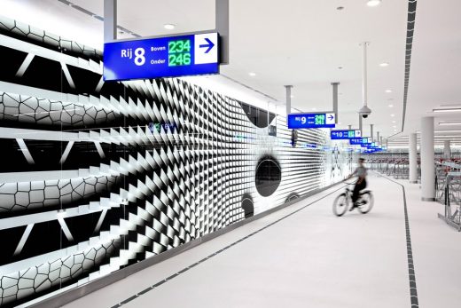 The Hague bicycle parking garage