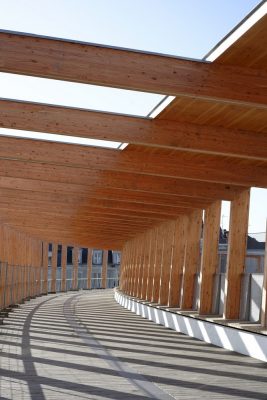 Footbridge Angers Saint Laud Train Station