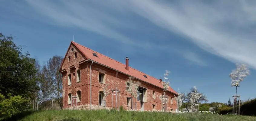 House Inside a Ruin in Jevíčko, Czech Republic