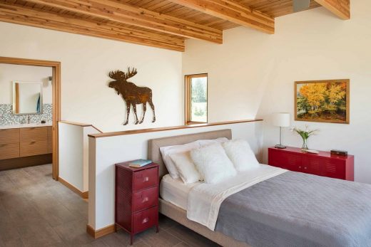 Kalispell residence bedroom design