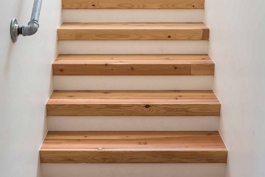 Kalispell residence stairs treads