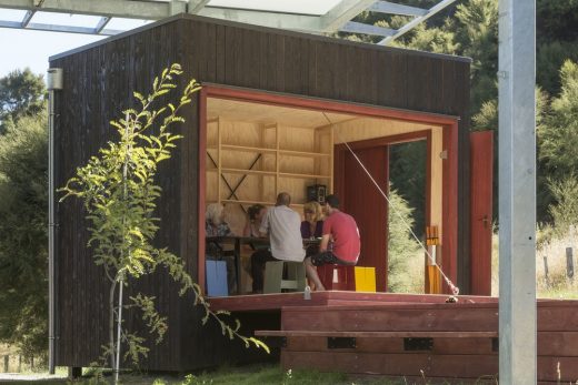 Longbush Ecosanctuary Welcome Shelter Gisborne 