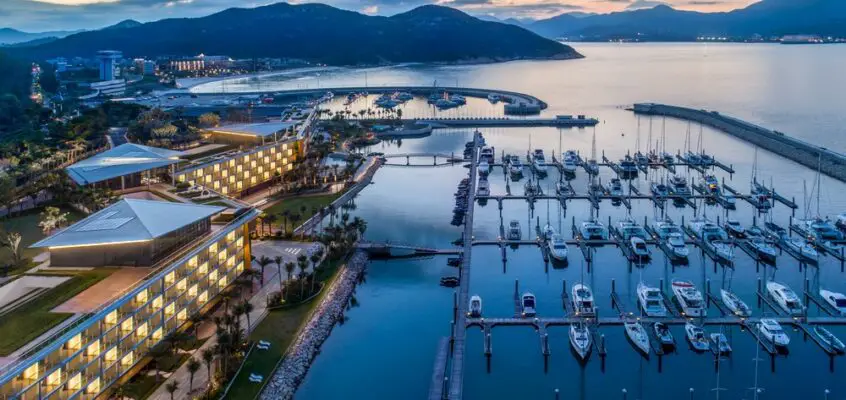 Longcheer Yacht Club in Shenzhen, China