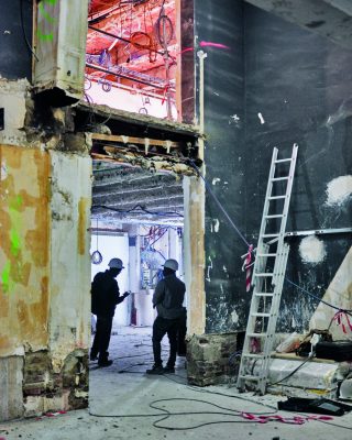 Musée d’Art Moderne de Paris building construction