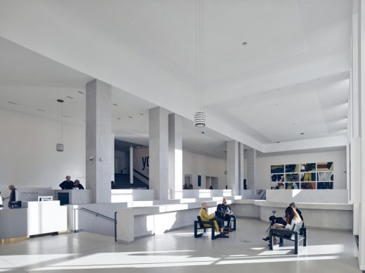 Musée d’Art Moderne de Paris building interior design by h2o architectes