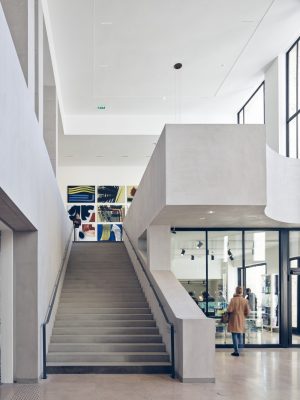 Musée d’Art Moderne de Paris stairs interior design