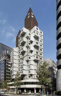 Nakagin Capsule Tower Ginza, Tokyo, Japan - Kisho Kurokawa Buildings