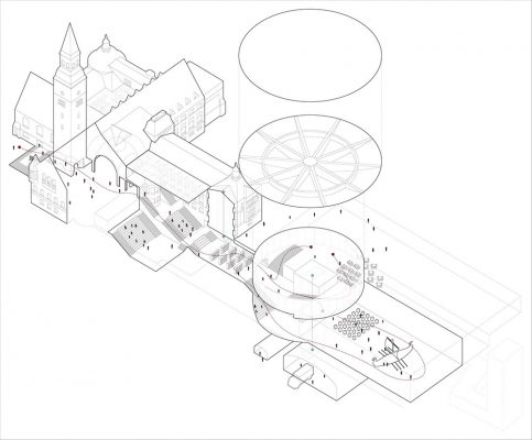 National Museum of Finland Extension Helsinki sketch