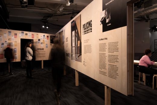 Rising Together: The Black Experience with Police in America' exhibition
