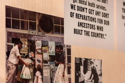 Rising Together: The Black Experience with Police in America' exhibition