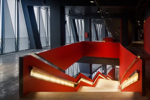 San Mamés Stadium Athletic Club of Bilbao building stairs