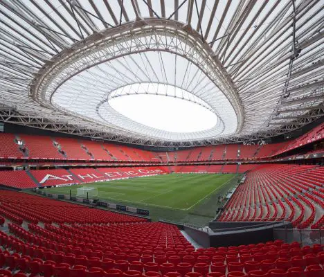 San Mamés Stadium Athletic Club of Bilbao football ground