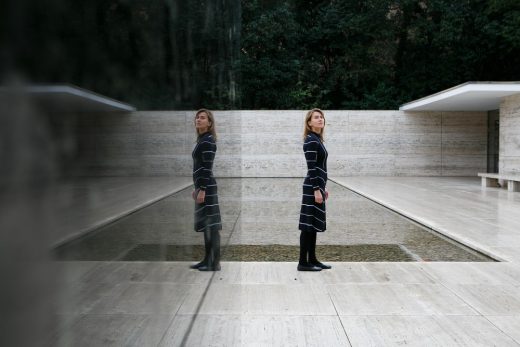 Katarzyna Krakowiak Sound Intervention Barcelona Pavilion