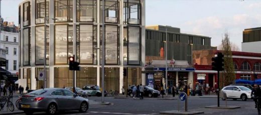 South Kensington Station building London