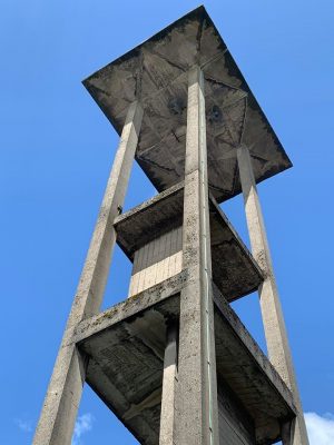 St Charles Borromeo Church North Glasgow bell tower