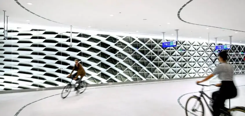 The Hague bicycle parking garage