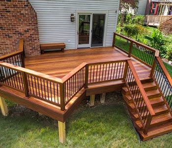 Tips for staining a previously wooden deck