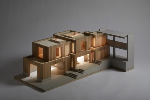 Walter Segal Home Extension in Highgate, London model