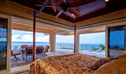 Waterfalling Estate Hawaii house interior