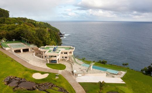 Waterfalling Estate Hawaii residence