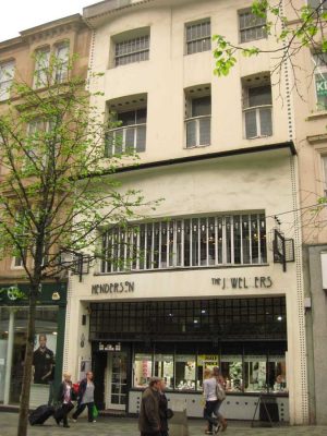 Willow Tea Rooms Glasgow by Rennie Mackintosh architect