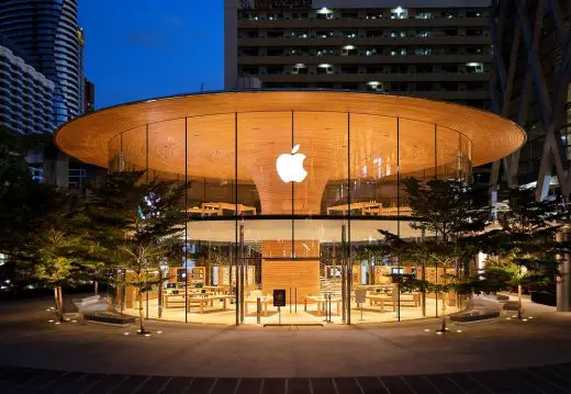 Apple Central World Bangkok retail building