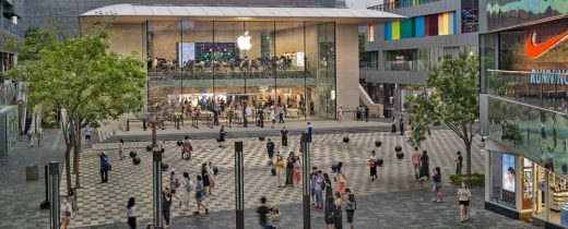 Apple Sanlitun, Beijing store by Foster + Partners