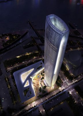 Breathing Tower in Wujiang building design