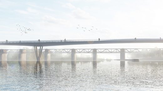 Bridge over Neckar River in Heidelberg