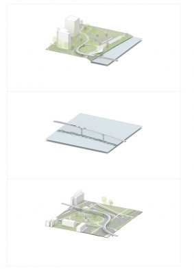 New River Neckar bridge design in Heidelberg