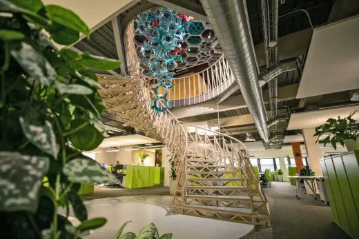 Cundall Birmingham Office Building staircase