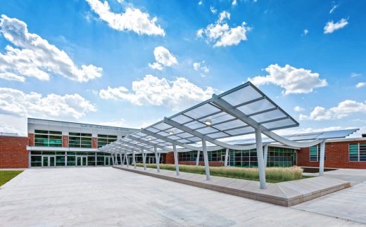 Illinois education building design by Ittner Architects