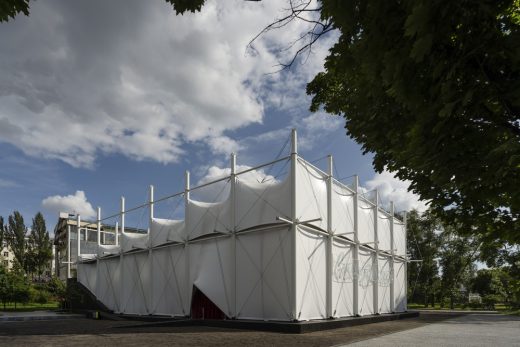 Garage Screen Cinema Tent Moscow