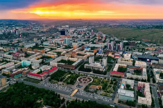 Gorky Central Park, Krasnoyarsk, Siberia