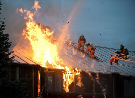 How buildings are designed to be fire resistant