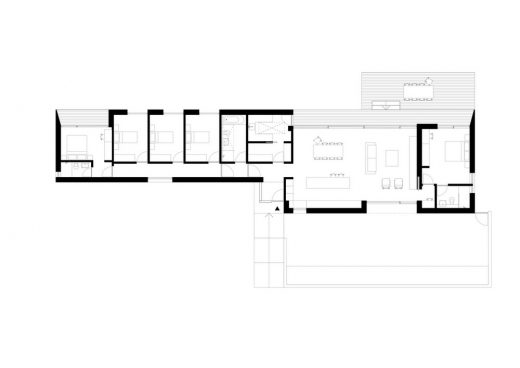 Island Rest house design by Strom Architects floor plan