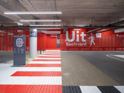 Johan Cruijff Arena Parking Garage Amsterdam