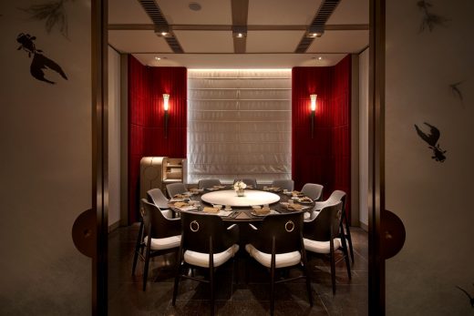 Kei Cuisine Hong Kong interior lighting