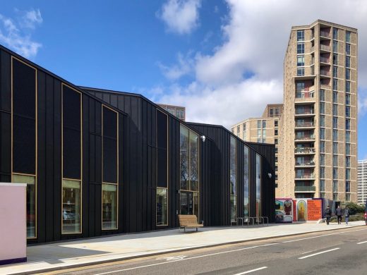 King’s Cross Sports Hall London building facade